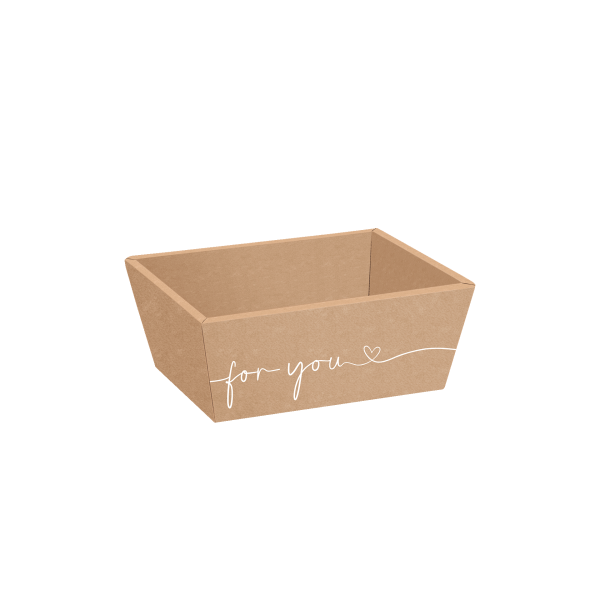 Präsentkorb - viereckig klein