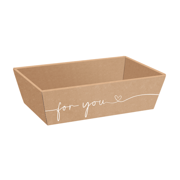 Präsentkorb - viereckig mittel