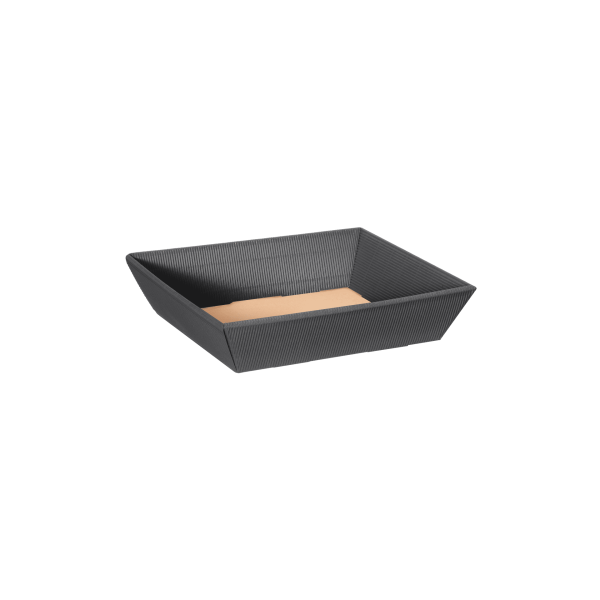 Präsentkorb viereckig flach - klein