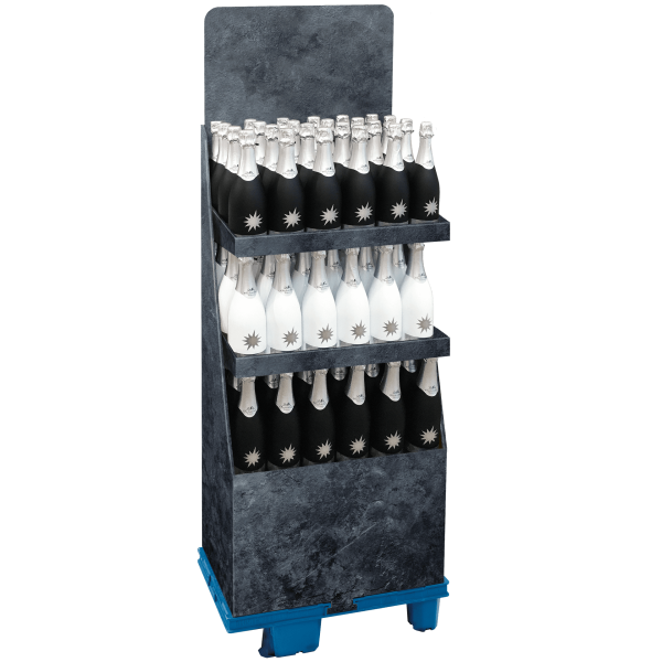 Manteldisplay - 3 Etagen